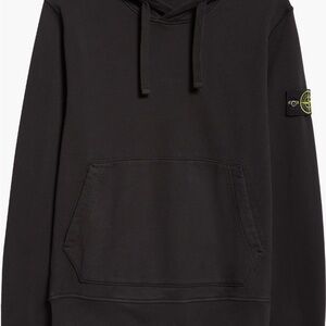 Stone Island Black Sweatshirt Classic Pullover Design